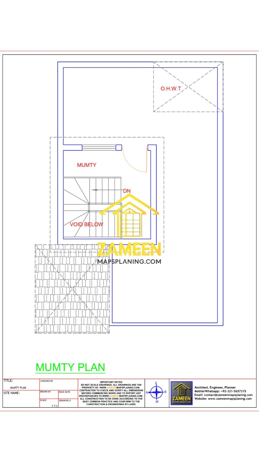 5 Marla (25'-0''X45'-0'') Modern Classical Style House - Image 5