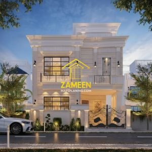 5 Marla (25'-0''X45'-0'') Modern Classical Style House