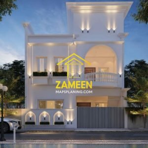 6 Marla (30'-0''X45'-0'') Modern Classical Style House