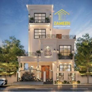 10 Marla (30'-0''X75-0'') Minimalist Modern Style House