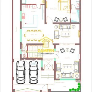 Alternative view of 10 Marla (38'-6''X59'-0') Contemporary Modern Style House