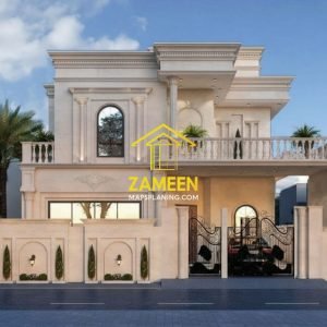 12 Marla (40'-0''X65'-0'') Classical Revival Style Mansion