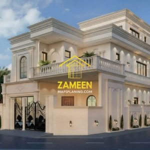 Alternative view of 12 Marla (40'-0''X65'-0'') Classical Revival Style Mansion