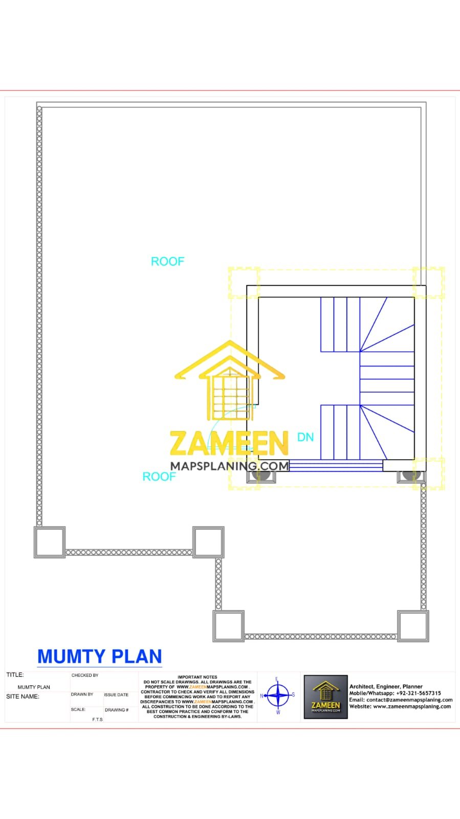 5 Marla (25'-1''X45'-2'') Modern Classical Style House - Image 6